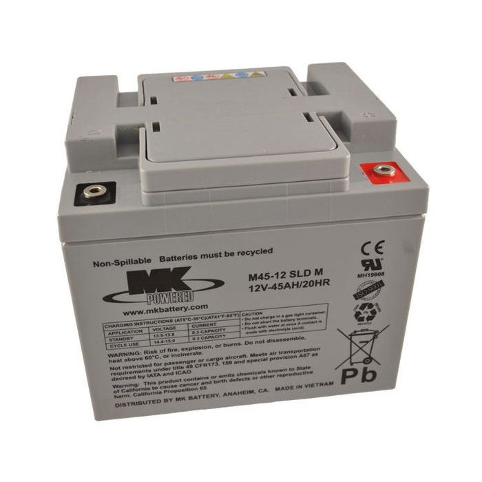 12V 45ah (M45-12 SLD M)