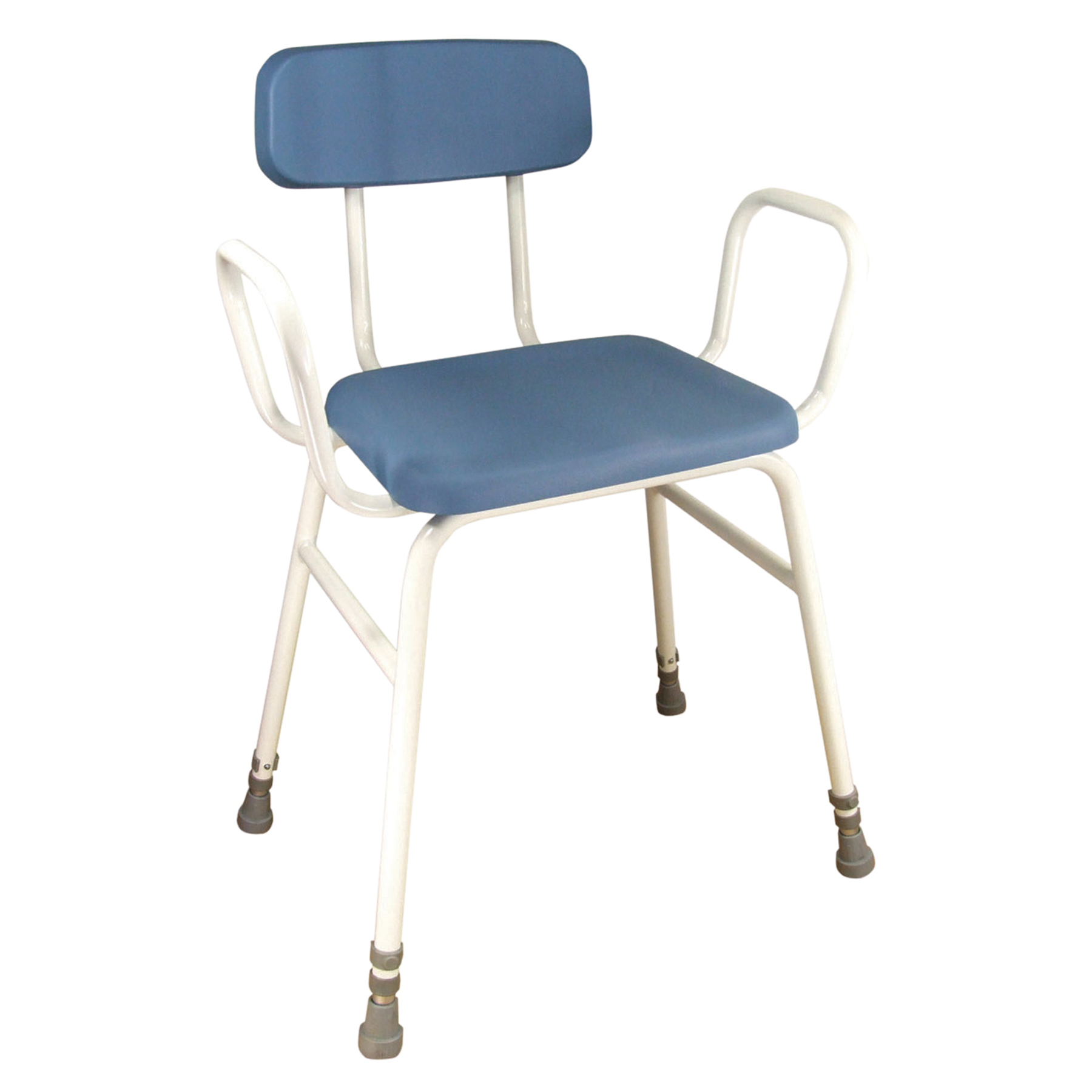 Astral Perching Stool with Padded Back and Arms
