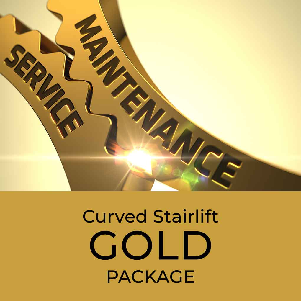 Curved stairlift – Service & Maintenance GOLD