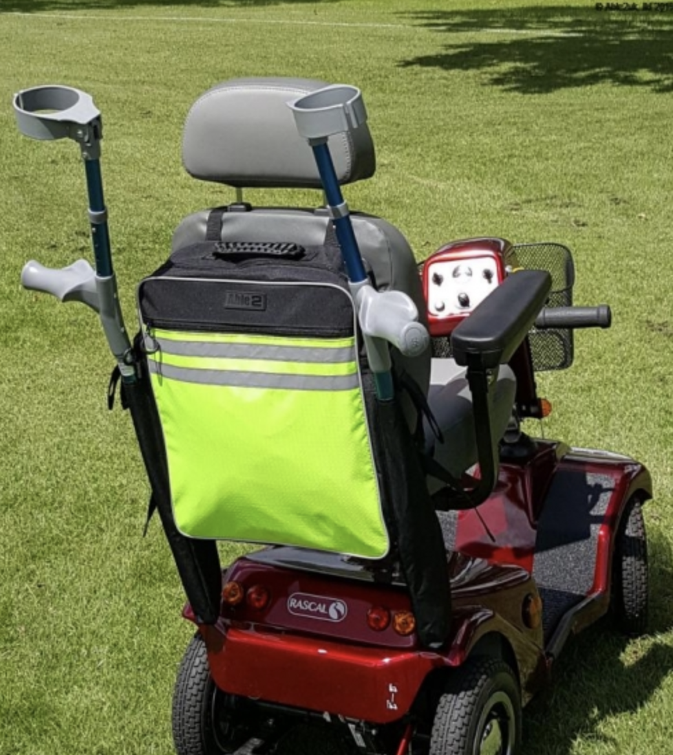Hi Vis Scooter Pannier Bag