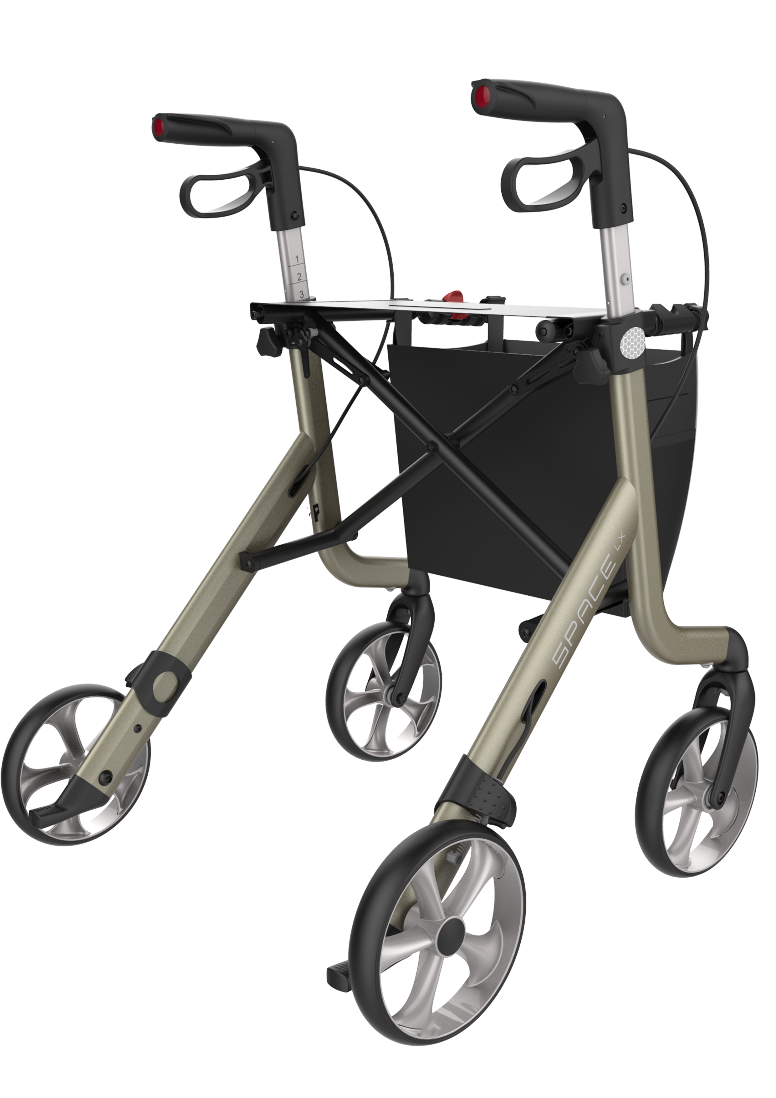 Space LX Lightweight Aluminium Rollator