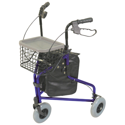 Lightweight Tri Walker with Bag and Basket