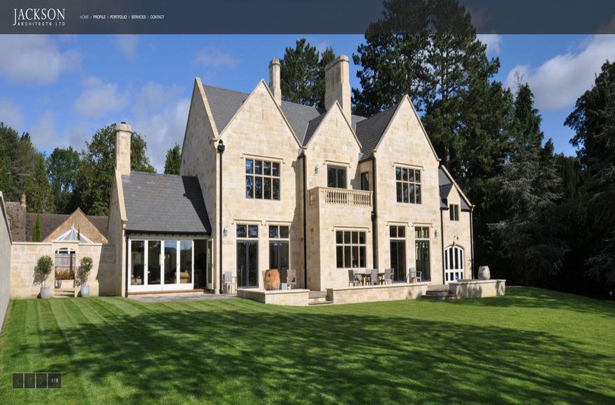 Jackson Architects — website designed by Mediatopia