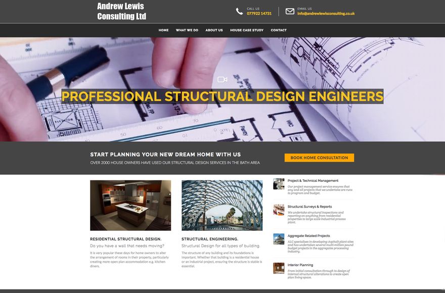 Andrew Lewis Consulting — website designed by Mediatopia