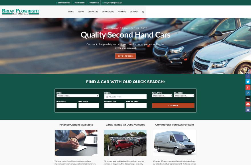 Brian Plowright — website designed by Mediatopia