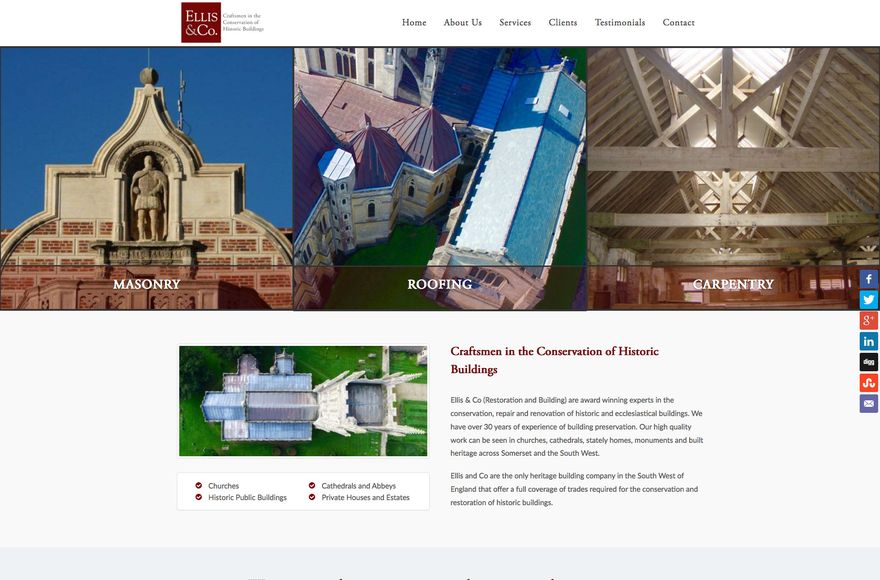 Ellis & Co — website designed by Mediatopia
