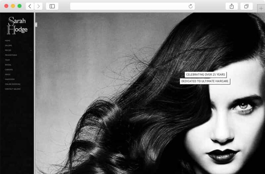 Sarah Hodge — website designed by Mediatopia