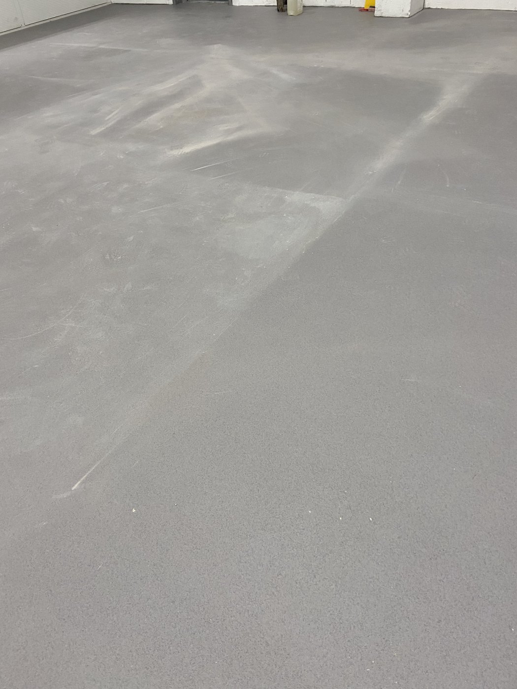 Commercial floor — after
