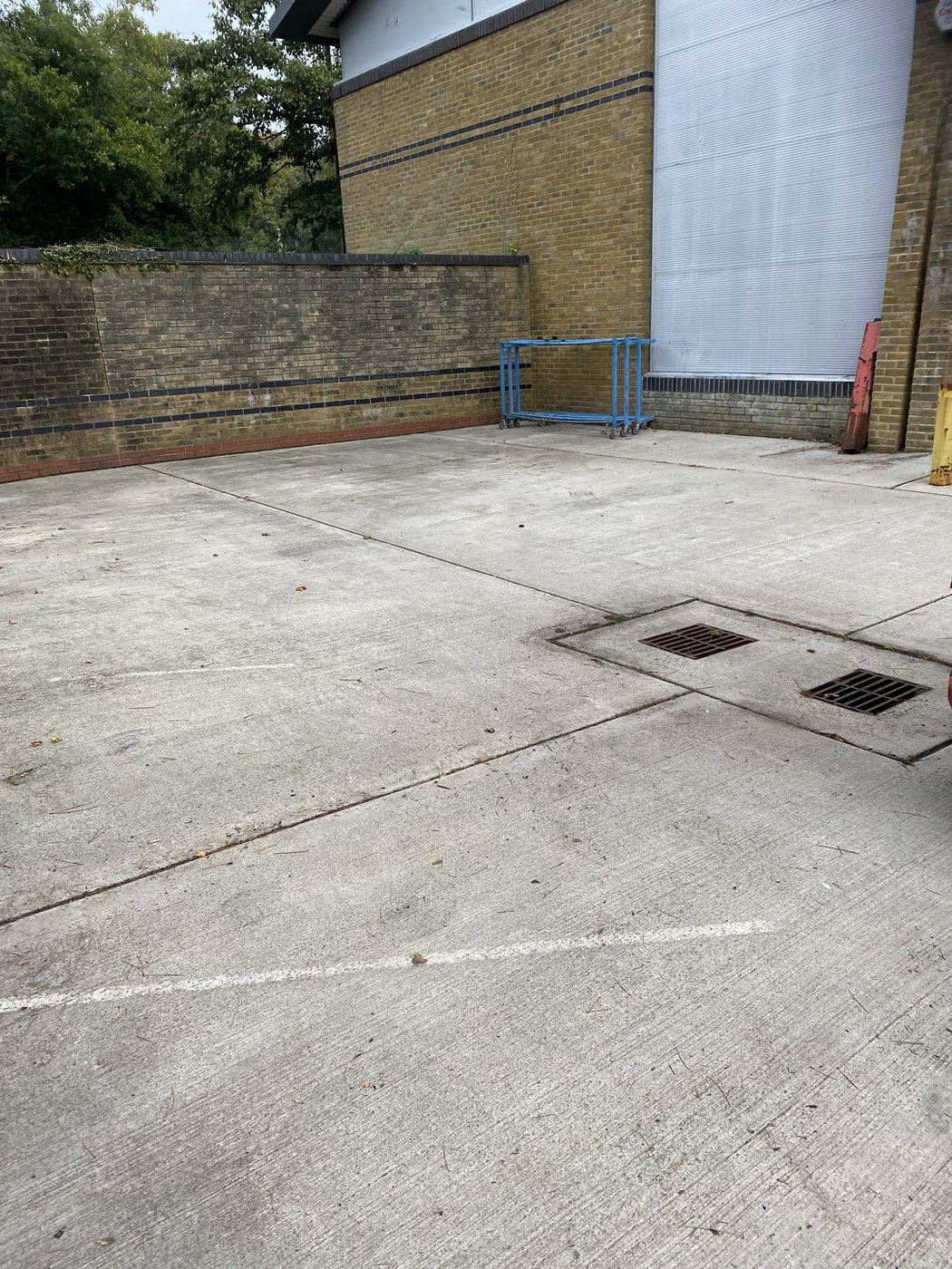 A site cleared after builders by Ashton Cleaning — after