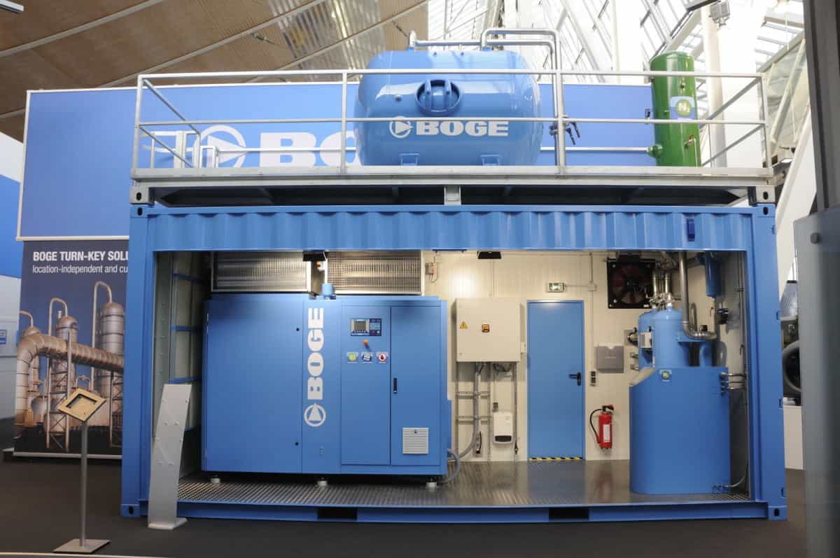 Compressor House & Containers